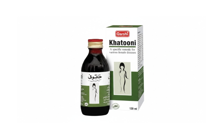 Khatooni syrup for menstrual and uterine support